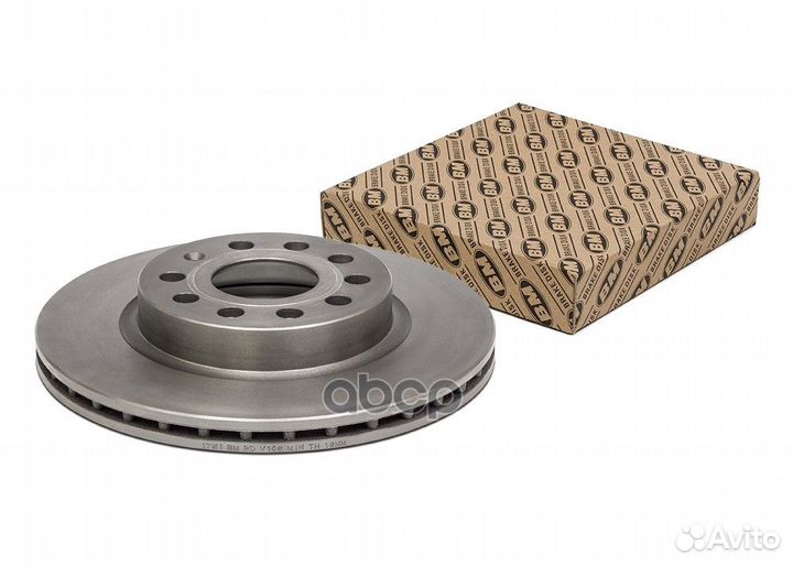 Диск тормозной передний вентилируемый (1шт.) VW