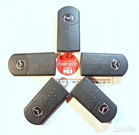 Ключи зажигания Mazda / Mitsubishi Electric / 3 кн