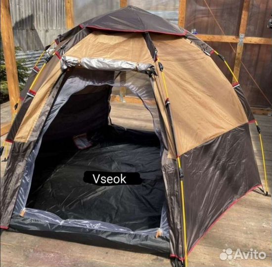 Палатка 4 местная автоматическая 280х230хh158