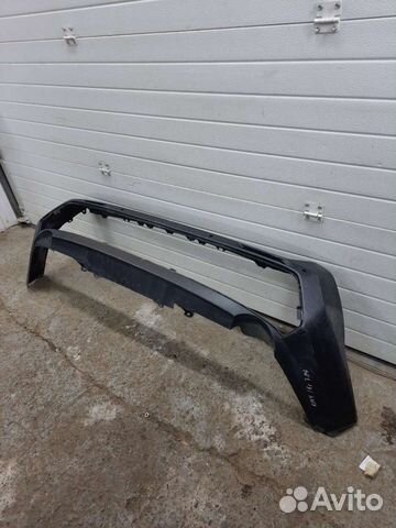 Toyota rav4 юбка заднего бампера