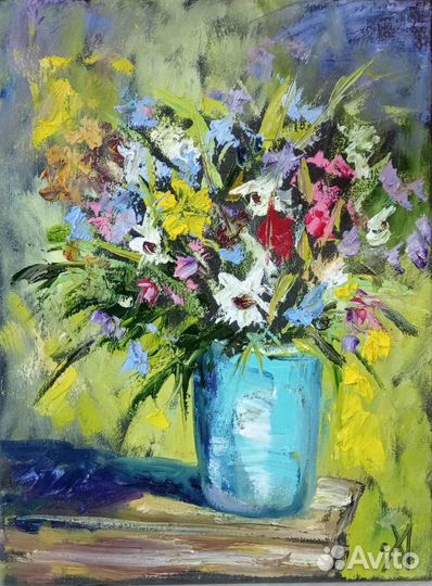 Картина маслом на холсте 