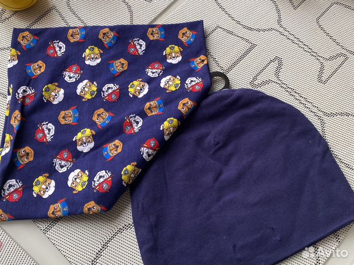 Шапка и снуд для мальчика