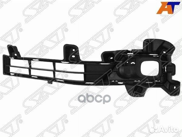 Решетка в бампер toyota land cruiser 200 15-21