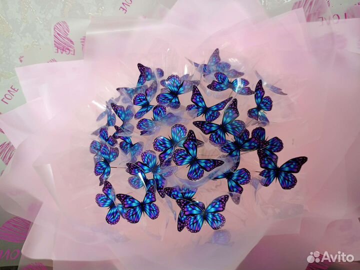 Букет из бабочек
