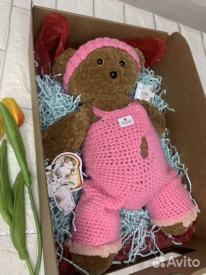 Мишка крючком