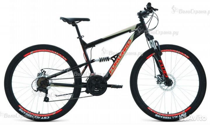 Двухподвесный велосипед Forward Raptor 27,5 2.0 D