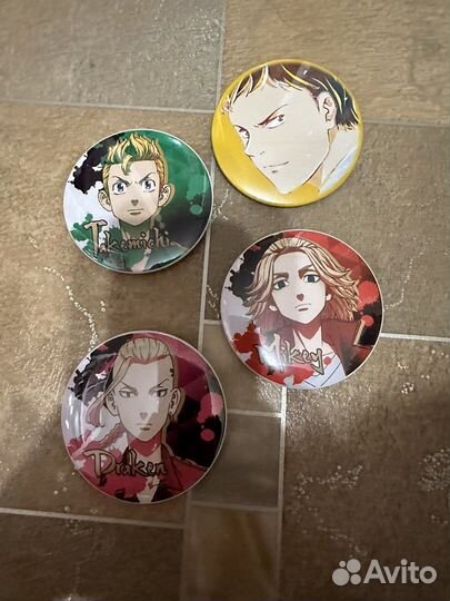 Большие значки аниме новые