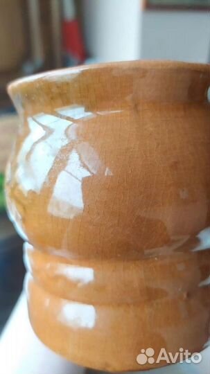 Глиняный кувшин и две кружки СССР