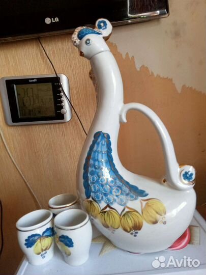 Штоф-графин «жар птица петух»