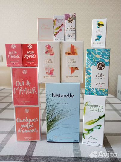 Парфюмерные воды Ив Роше