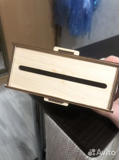 Деревянная копилка