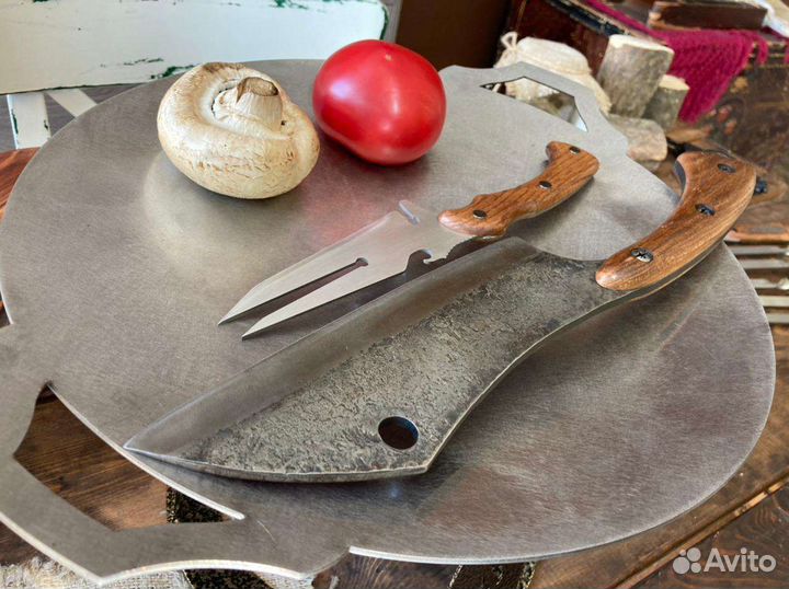 Топорик куханный стальной