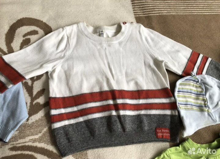 Вещи пакетом на мальчика рост 86 см