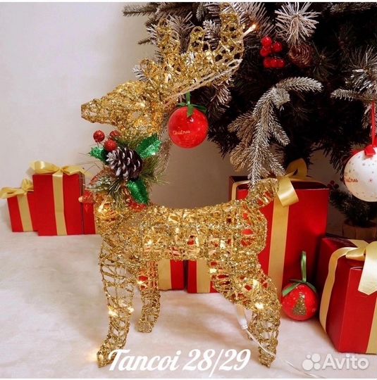 Новогодний олень