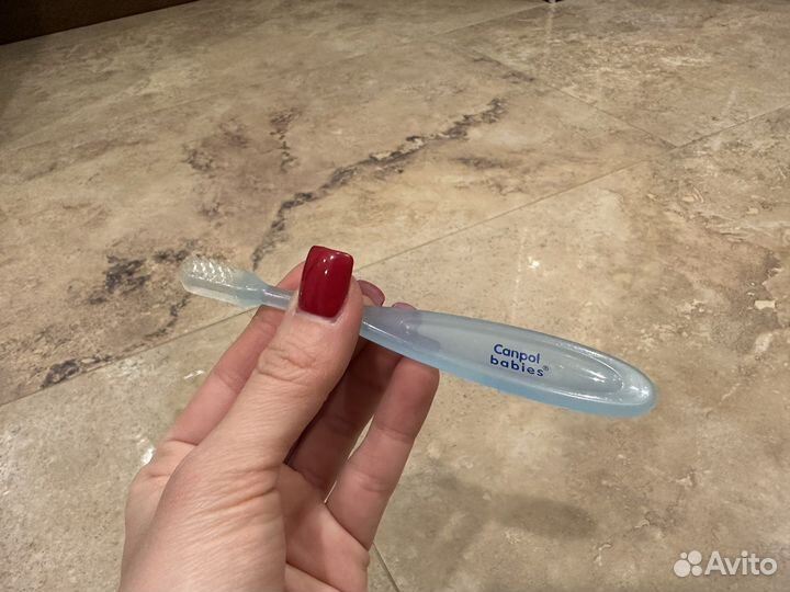 Резин щетка набор 2 шт для десен Canpol Babies