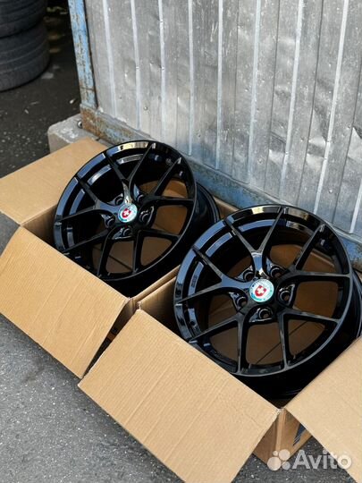 Диски r17 5x100 BBS CI-R черный глянец