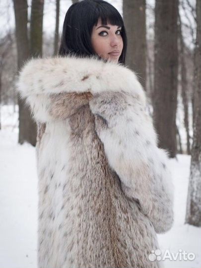Шуба из Сибирской рыси Новая
