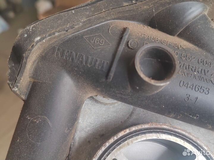 Масляный радиатор на Рено Сеник 3 1.5 K9K