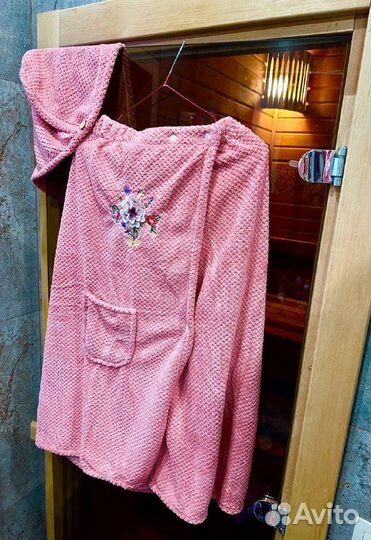 Банный набор женский /Килт и чалма