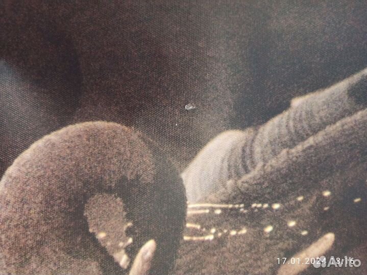 Картина икея IKEA Африканские слоны б/у