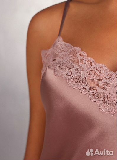 Intimissimi майка из шелка и кружева