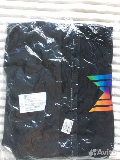 Футболка черная Matrix c логотипом р.L