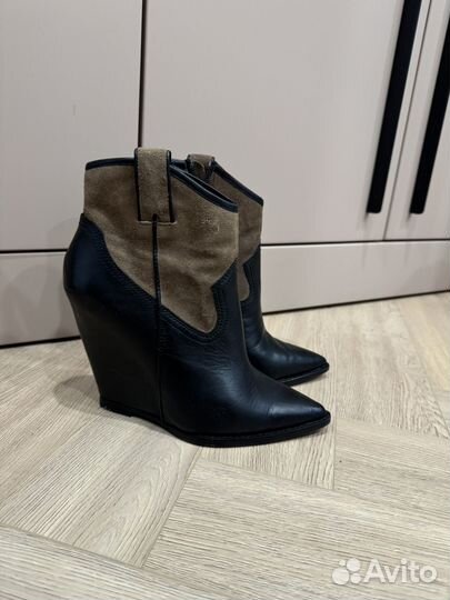 Ботильоны казаки 37 ash