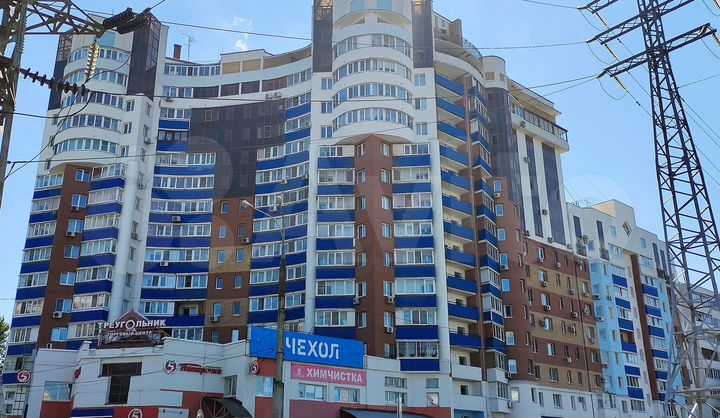 2-к. квартира, 67 м², 8/16 эт.