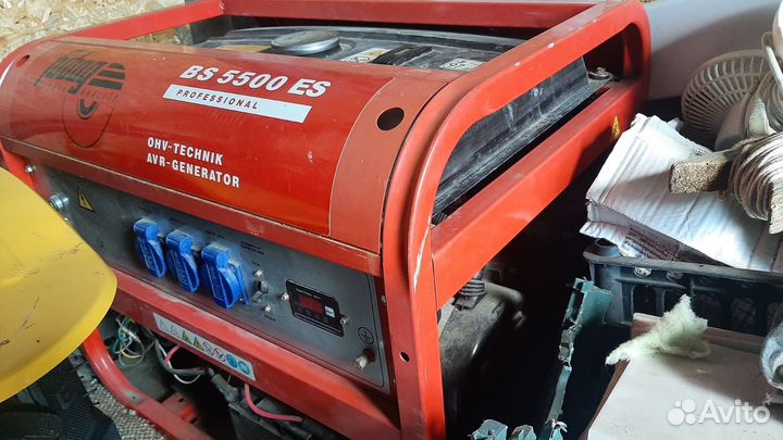 Продам бензиновый генератор 5.5квт Fubog BS5500ES