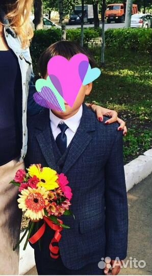 Костюм школьный тройка