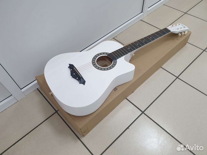 Гитара Belucci Белая Акустика