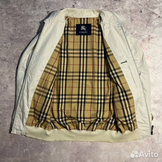 Burberry London Harrington Jacket White оригинал