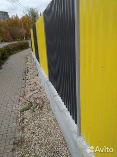 Установка заборов
