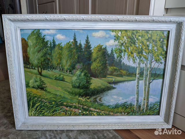 Картина маслом на холсте, пейзаж