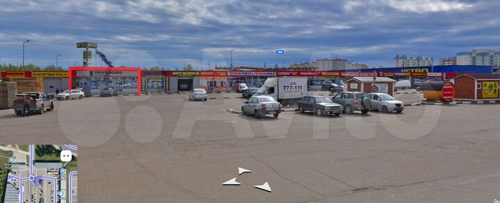 Уличный павильон первая линия, 72 м²