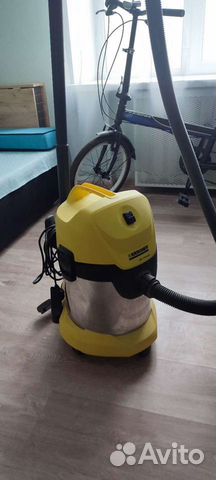 Строительный пылесос karcher wd 3 p