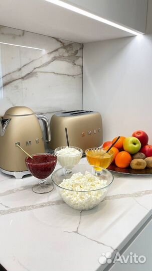 Чайник и тостер smeg