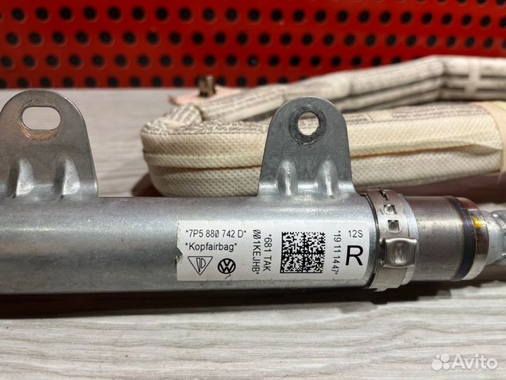 Подушка безопасности боковая (шторка) правая