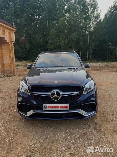 Бампер Mercedes 166 в стиле AMG