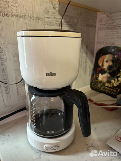 Кофеварка капельная braun