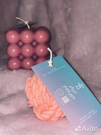 Свечи восковые ручной работы