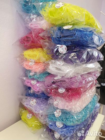 Мочалка ручной работы