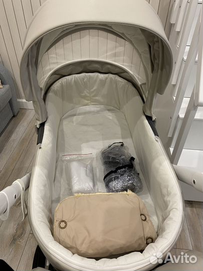 Коляска 2 в 1 roan bass soft эко кожа