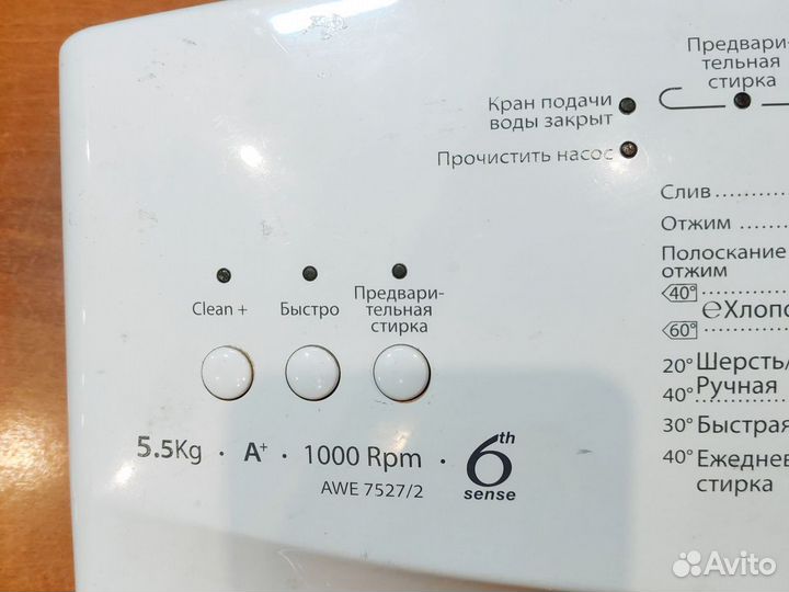 Модуль управления Whirlpool AWE 7527/2