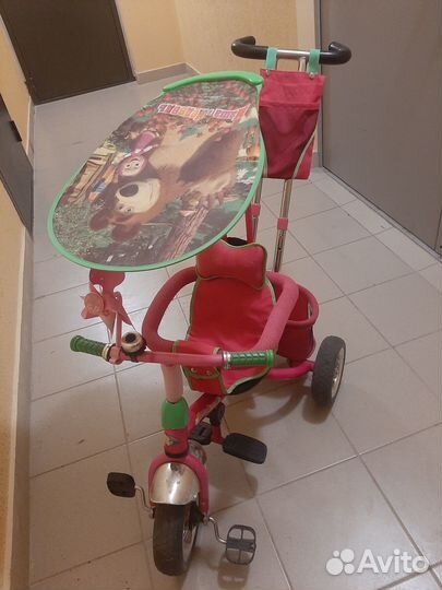 Детский трехколесный велосипед