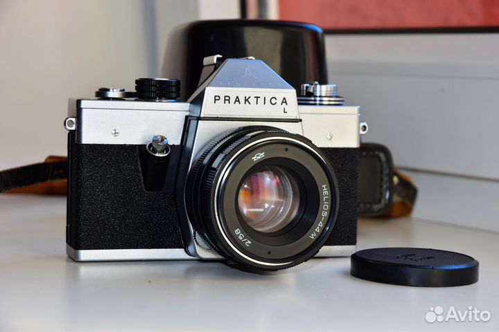 Praktica L Pentacon зеркалка Гелиос-44М 58mm f/2