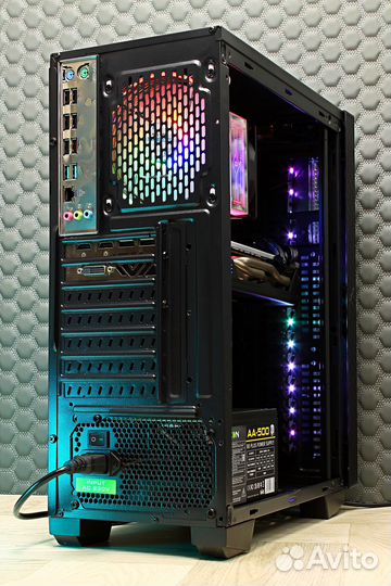 Игровой компьютер Byte-Мix Xeon E5 2670 V3 8ядер/16потоков 500W SSD 512GB 16GB Radeon RX 570 Windows