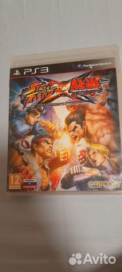 Диск street fighter ps3