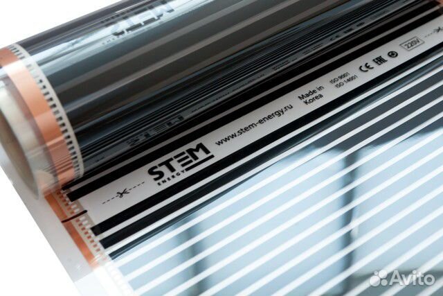 Инфракрасный пленочный теплый пол