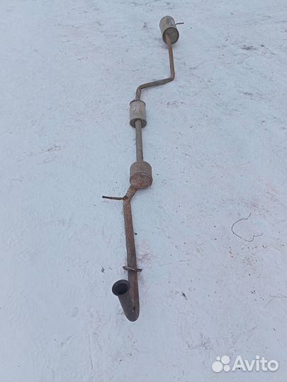 Глушитель в сборе Renault Logan 2005